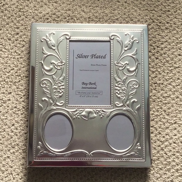 Silver Plated Photo Album. New.